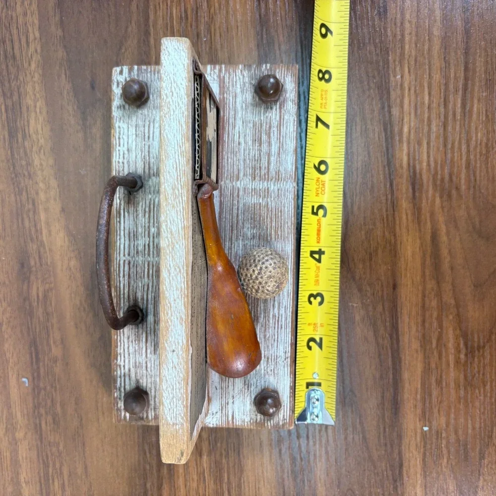 Vintage Bobby Jones Merion Cricket Club Score Card‎ Desk Paper Holder